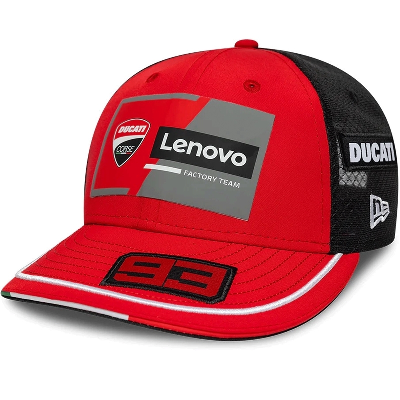 Șapcă Ducati New Era Lenovo Marquez 93 negru-roșu