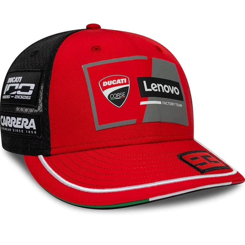 Șapcă Ducati New Era Lenovo Marquez 93 negru-roșu