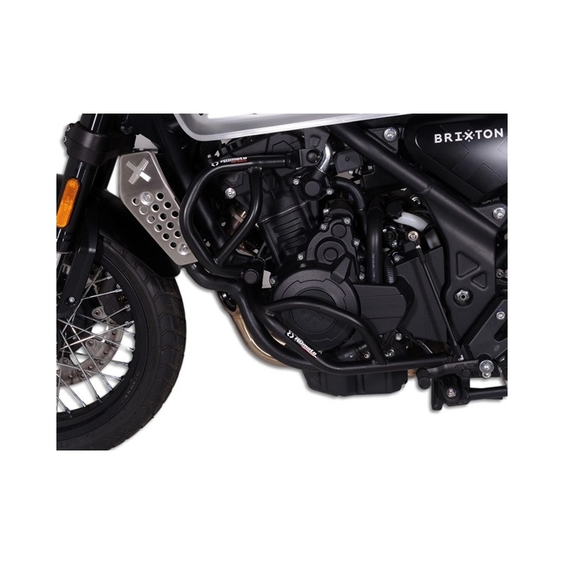 Engine guards RDMOTO Negru (lower + upper frames)