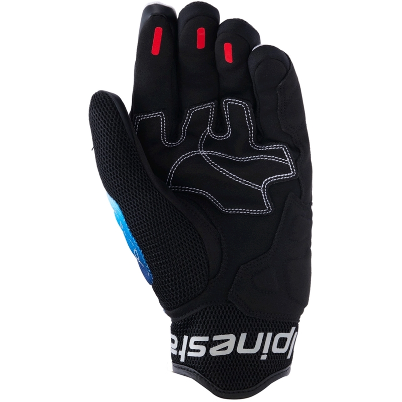 Mănuși motocicletă Alpinestars Mogress Airflow albastru-negru-alb