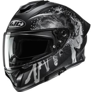 Cască integrală pentru motocicletă HJC C71 Roko MC5SF negru-gri