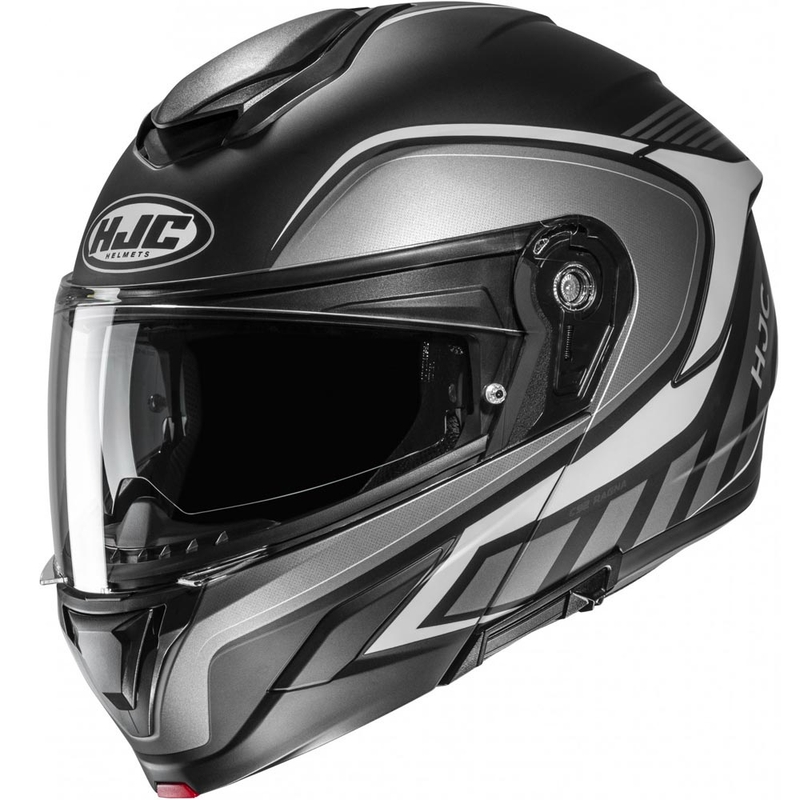 Cască de motocicletă pliabilă HJC C92 Ragna MC5SF negru-gri-alb