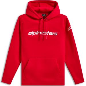 Hanorac Alpinestars Wordmark 3 roșu-alb