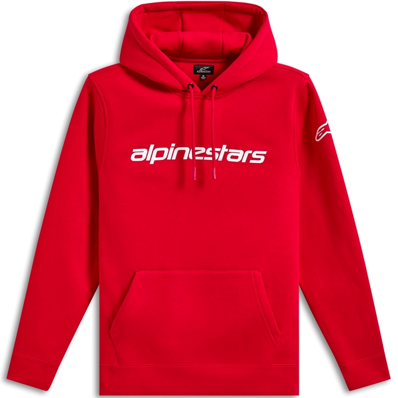Hanorac Alpinestars Wordmark 3 roșu-alb