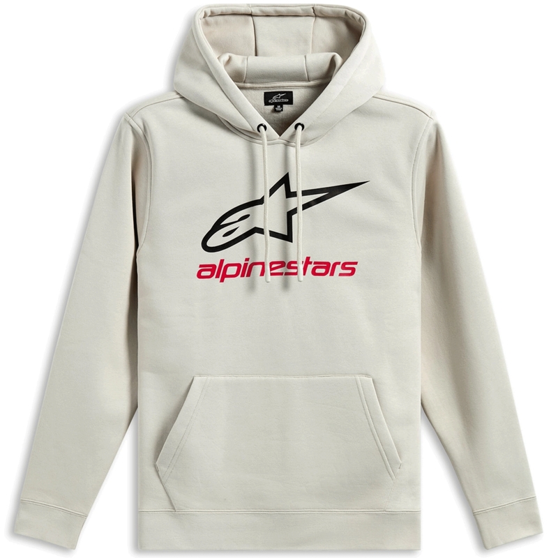 Hanorac Alpinestars Always 3 crem alb-negru-roșu