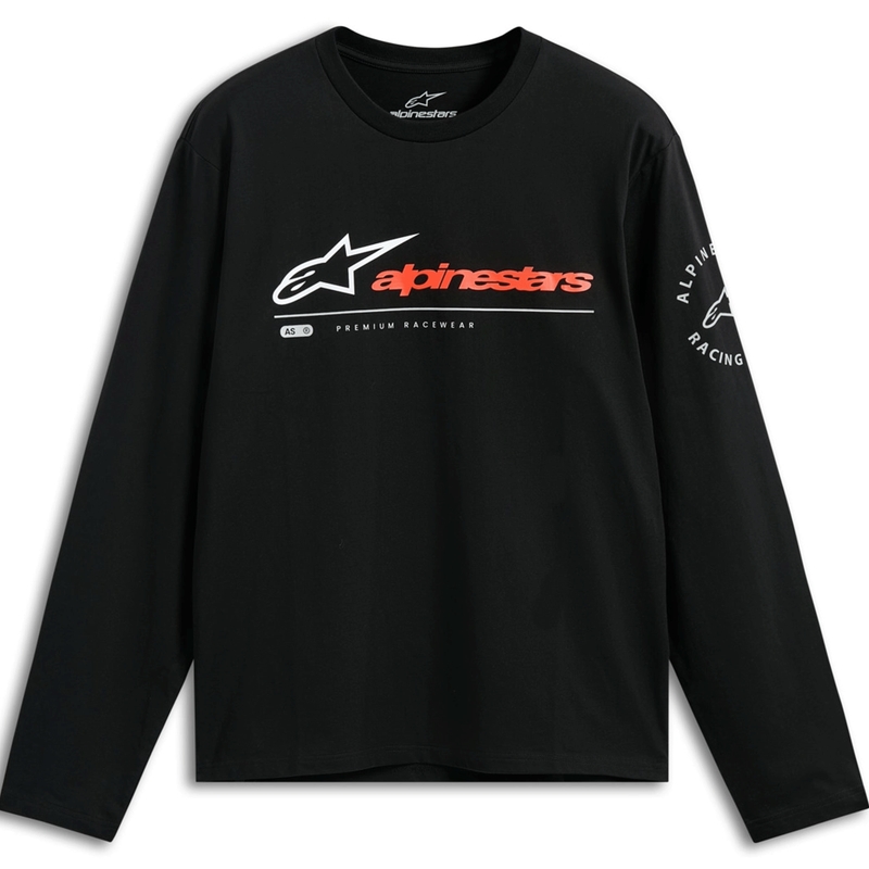 Tricou cu mânecă lungă Alpinestars Mandalory CSF Negru