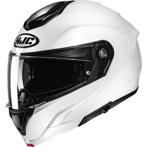 Cască de motocicletă pliabilă HJC C92 Alb perlat solid