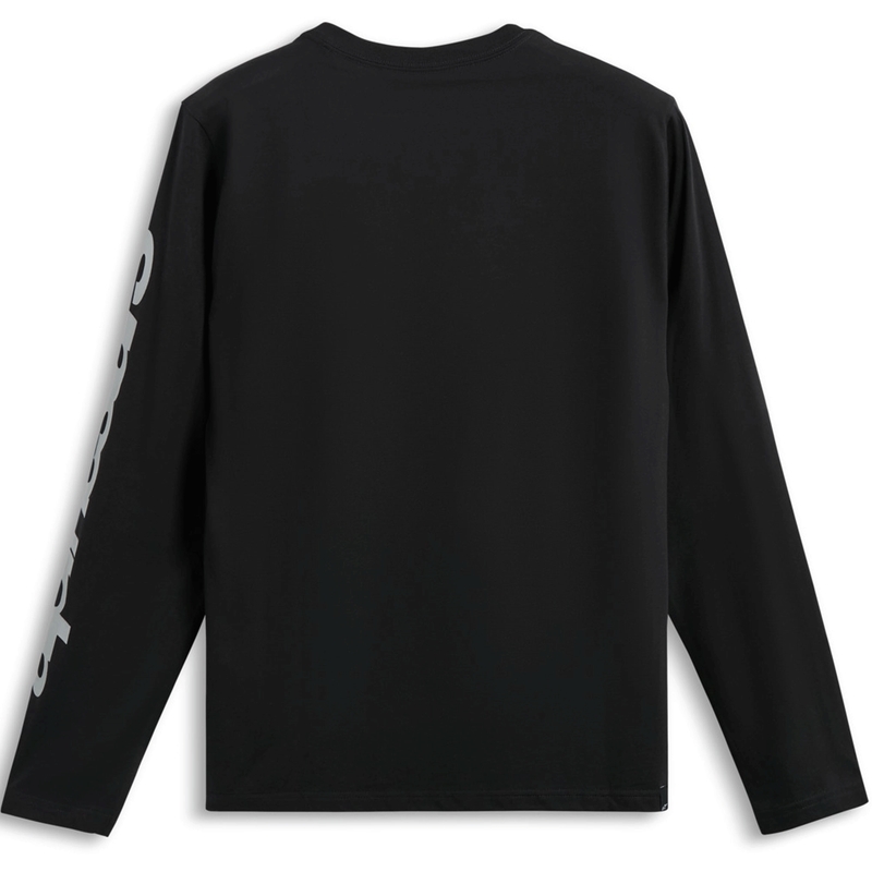 Tricou Alpinestars Trackside CSF cu mânecă lungă Negru-Alb