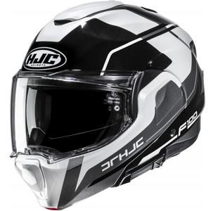 Cască de motocicletă pliabilă HJC F100 Astra MC5 negru-alb-gri