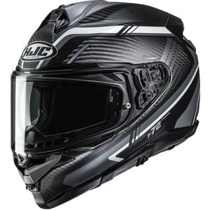 Cască integrală pentru motocicletă HJC F72 Carbon Kairo MC5SF negru-gri-alb