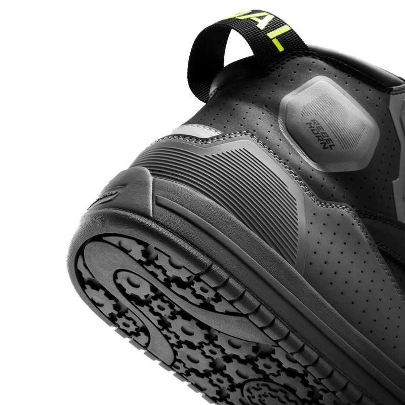 Ghete motociclete Rebelhorn Vandal II negru-gri-galben fluo