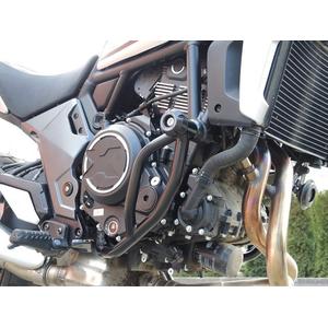 Engine guards RDMOTO CF159KDPH01 Negru (with protectors)