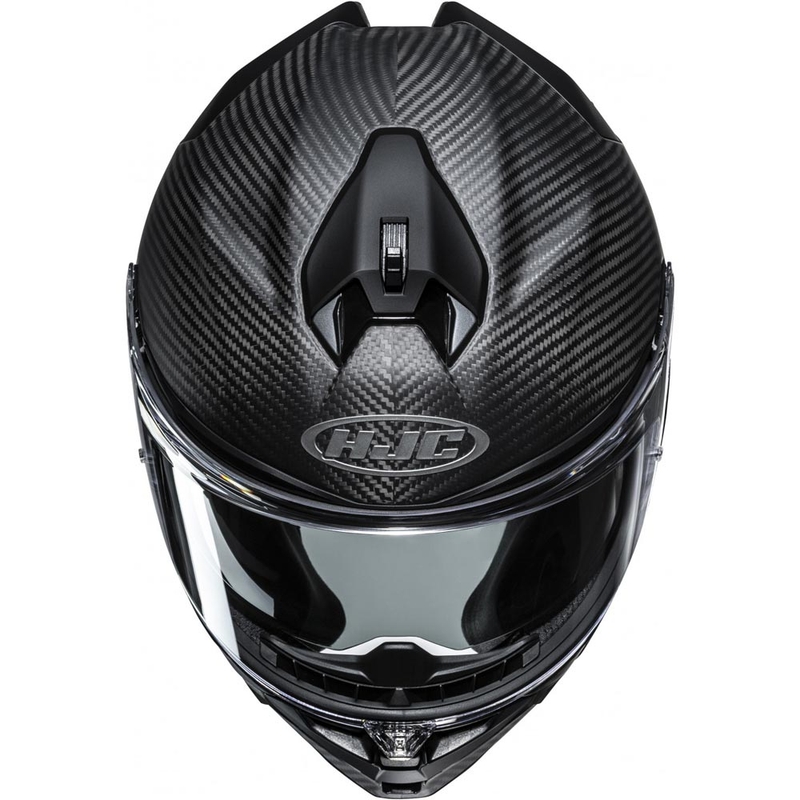Cască integrală HJC F72 Carbon Solid, neagră mat