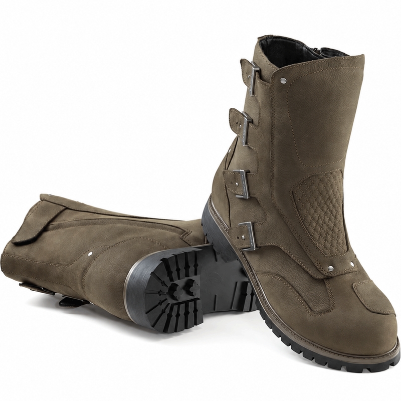 Ghete de motocicletă Forma Cruiser Dry maro