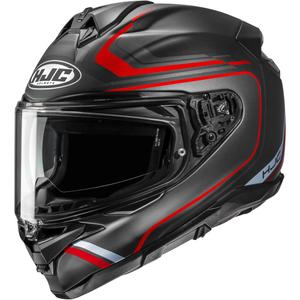 Cască integrală pentru motocicletă HJC F72 Oflo MC1SF negru mat-roșu