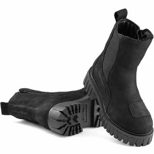 Ghete moto Forma Spirit Lady Dry negru-negru