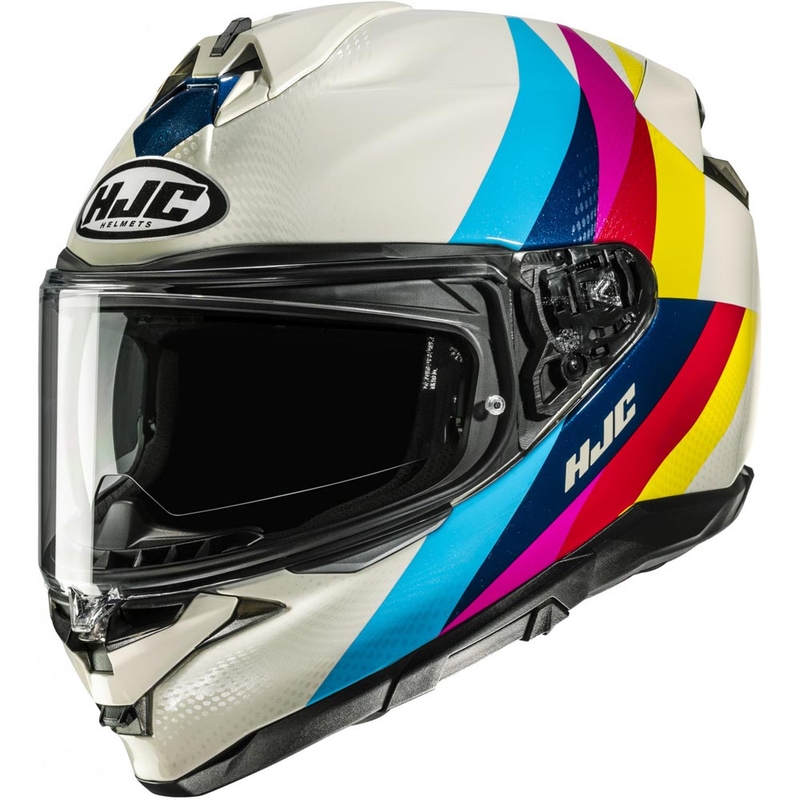 Cască integrală pentru motocicletă HJC F72 Racero MC23, culoare albă