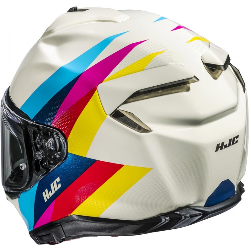 Cască integrală pentru motocicletă HJC F72 Racero MC23, culoare albă
