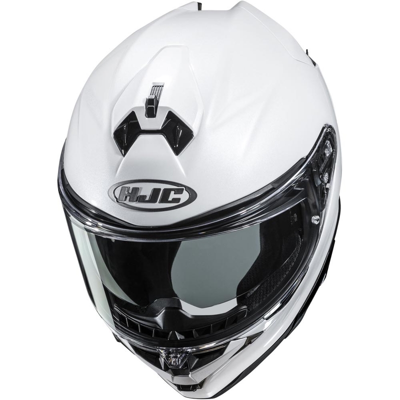 Cască integrală pentru motocicletă HJC F72 Alb perlat solid