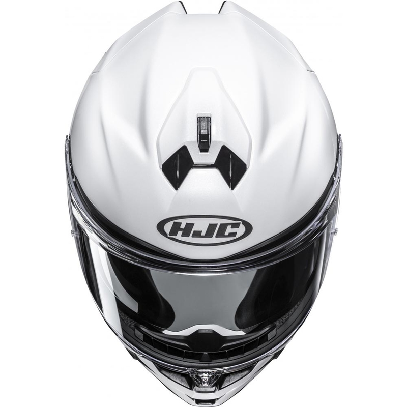 Cască integrală pentru motocicletă HJC F72 Alb perlat solid