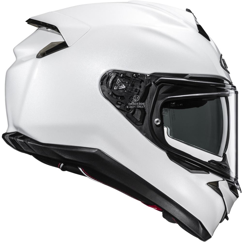 Cască integrală pentru motocicletă HJC F72 Alb perlat solid