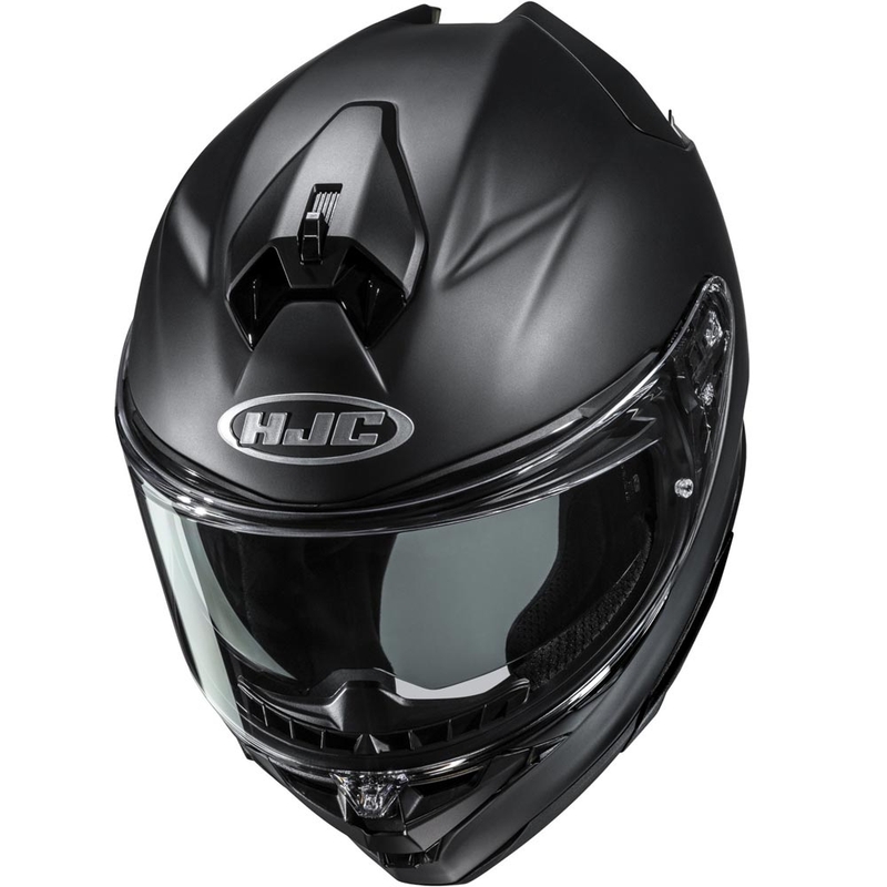Cască integrală pentru motocicletă HJC F72 Solid negru semi-mat