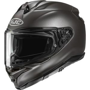 Cască integrală HJC F72 Solid pentru motocicletă, gri titan semi-mat