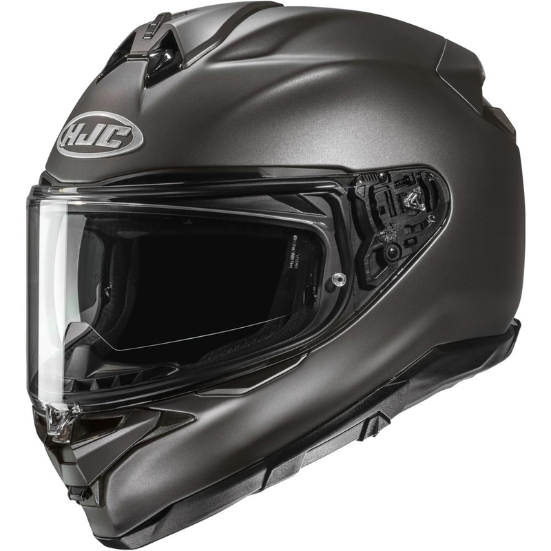 Cască integrală HJC F72 Solid pentru motocicletă, gri titan semi-mat