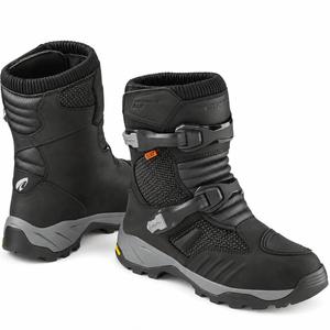 Ghete moto Forma Adventure Air Low Dry negre