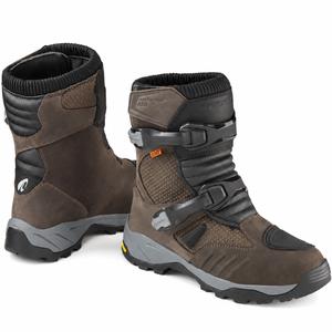 Ghete moto Forma Adventure Air Low Dry maro