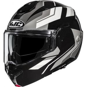 Cască de motocicletă pliabilă HJC i101 Krone MC5 negru-gri-alb
