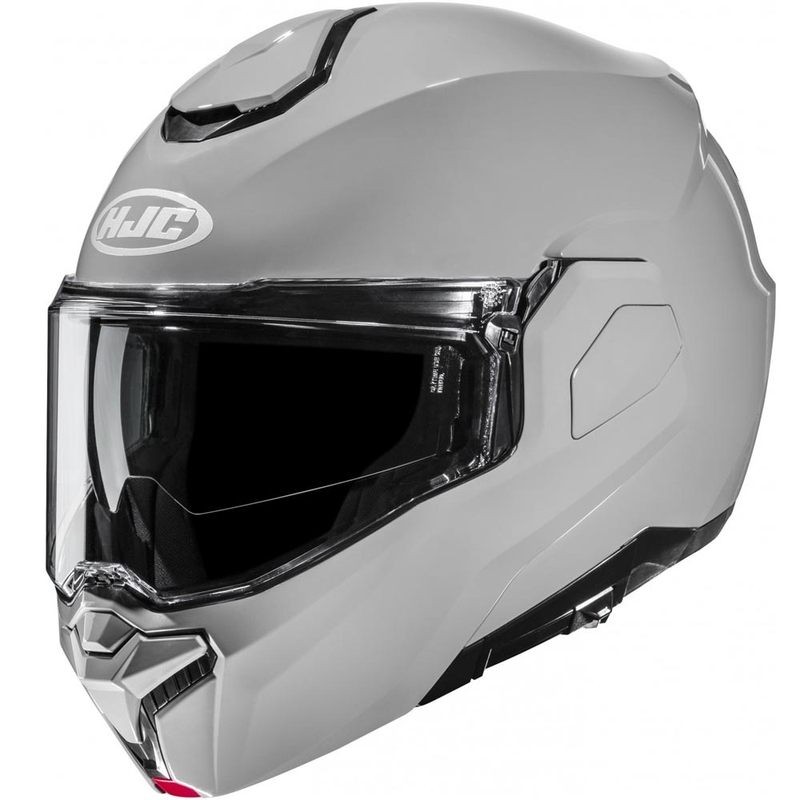 Cască de motocicletă pliabilă HJC i101 Gri solid