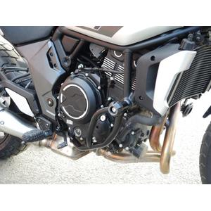 Engine guards RDMOTO CF159KDPH01 Negru (with protectors)