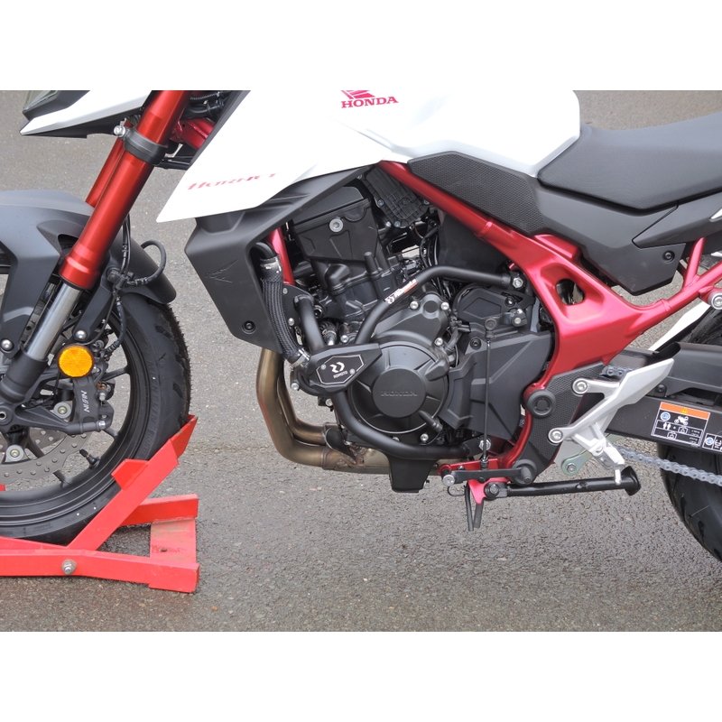 Engine guards RDMOTO Negru (with protectors) pentru HONDA CB 750 Hornet 2022-2025
