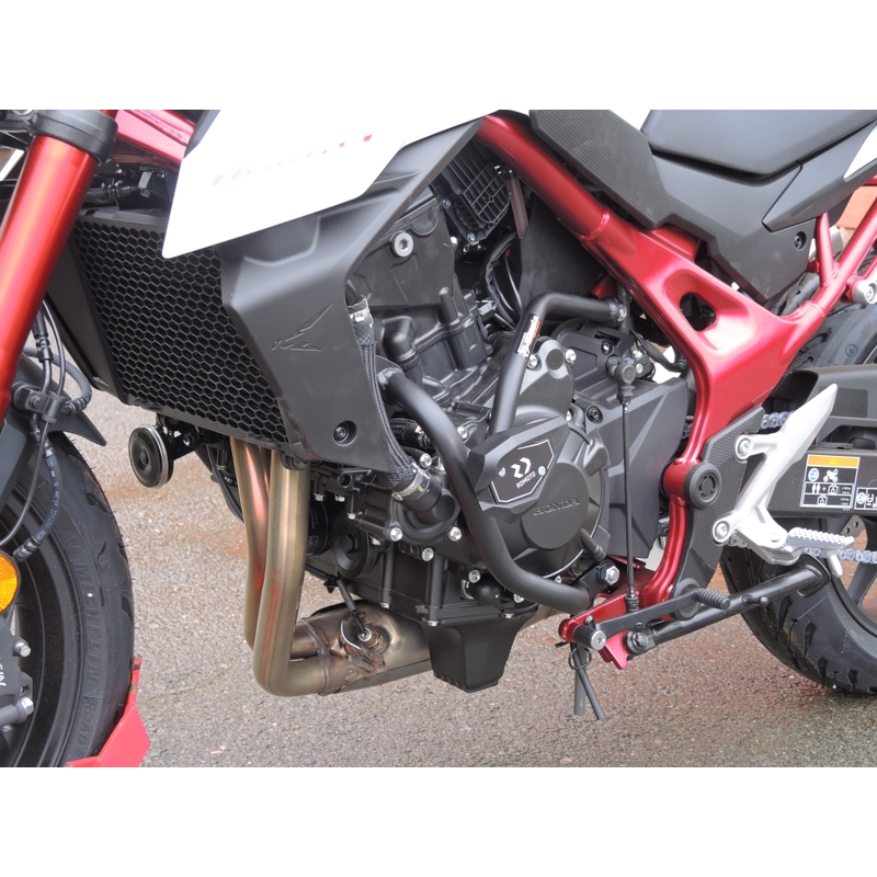 Engine guards RDMOTO Negru (with protectors) pentru HONDA CB 750 Hornet 2022-2025