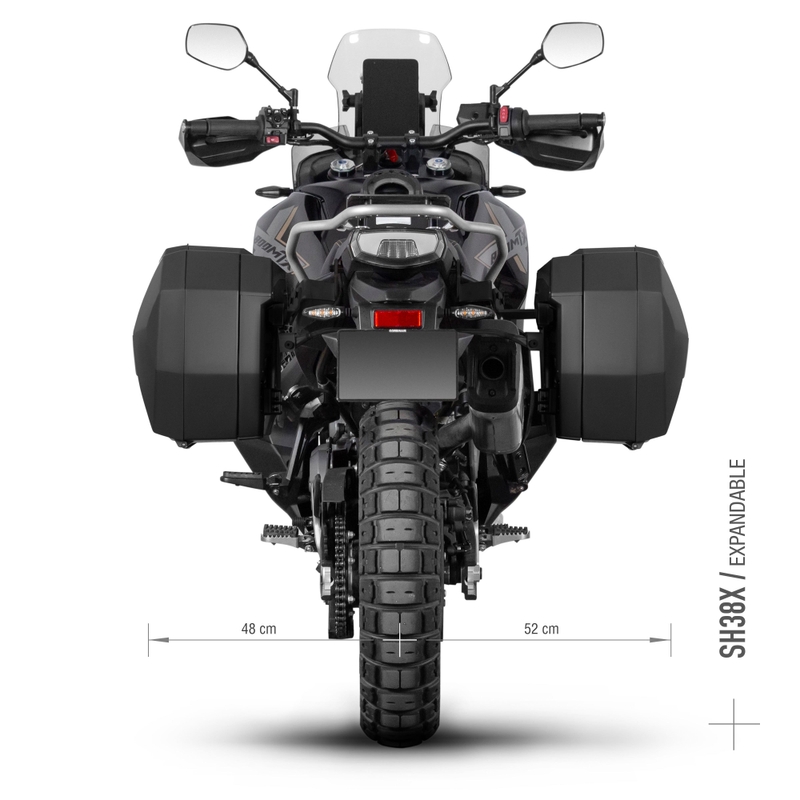 Kit de prindere cutii laterale SH36 3P System SHAD pentru CFMOTO 800 MT-X 2025-2026, CFMOTO 1000 MT-X 2026