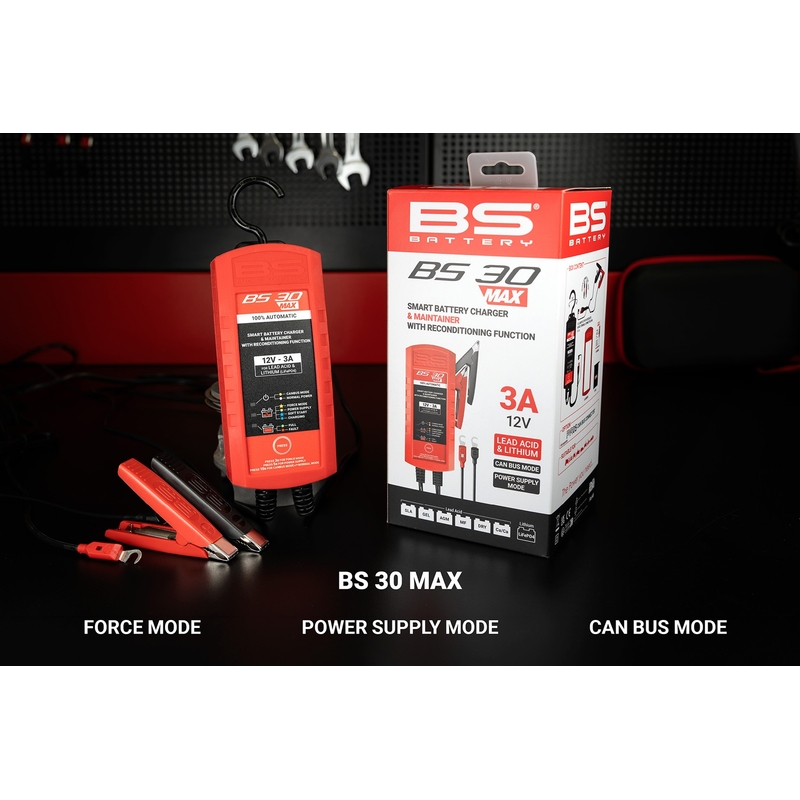 Incarcator de baterii BS-BATTERY SMART (suitable also for Lithium) 12V 3A
