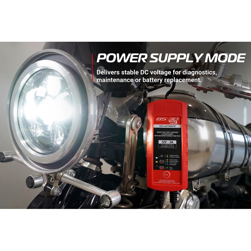 Incarcator de baterii BS-BATTERY SMART (suitable also for Lithium) 12V 3A