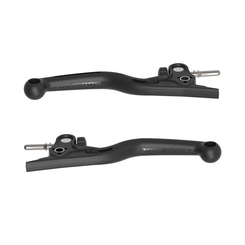APT Unbreakable levers kit POLISPORT Negru