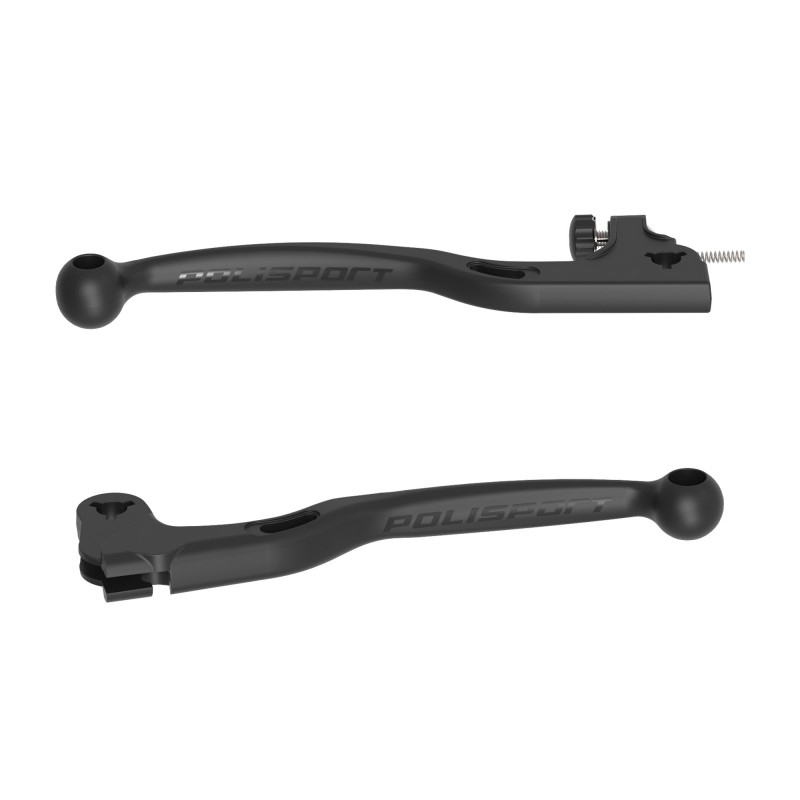 APT Unbreakable levers kit POLISPORT Negru pentru YAMAHA TT-R 125 2000-2025, YAMAHA TT-R 230 2008-2025