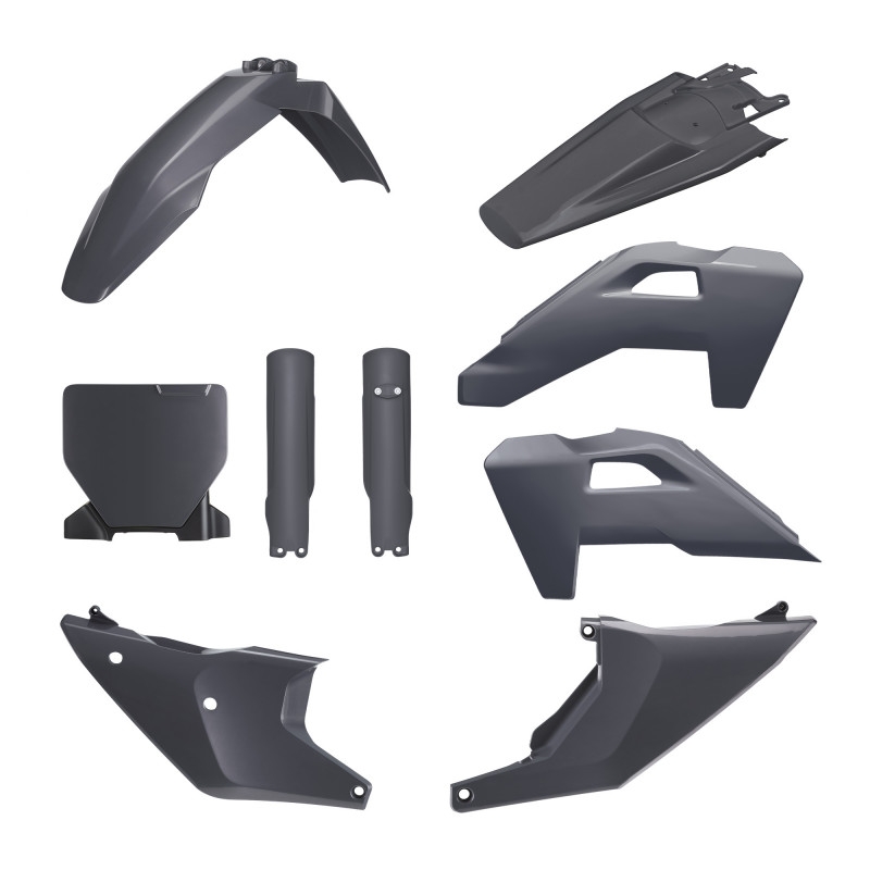 Kit plastice POLISPORT N-Grey