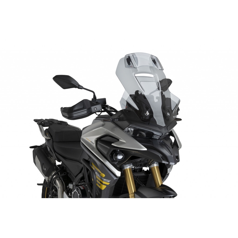 Parbriz PUIG TOURING WITH VISOR smoke pentru VOGE DSX 525 2024-2026, VOGE DSX 625 2025-2026