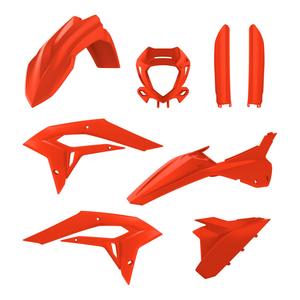 Kit plastice POLISPORT 91669 Rosu pentru BETA Xtrainer 250 2023-2026, BETA Xtrainer 300 2023-2026