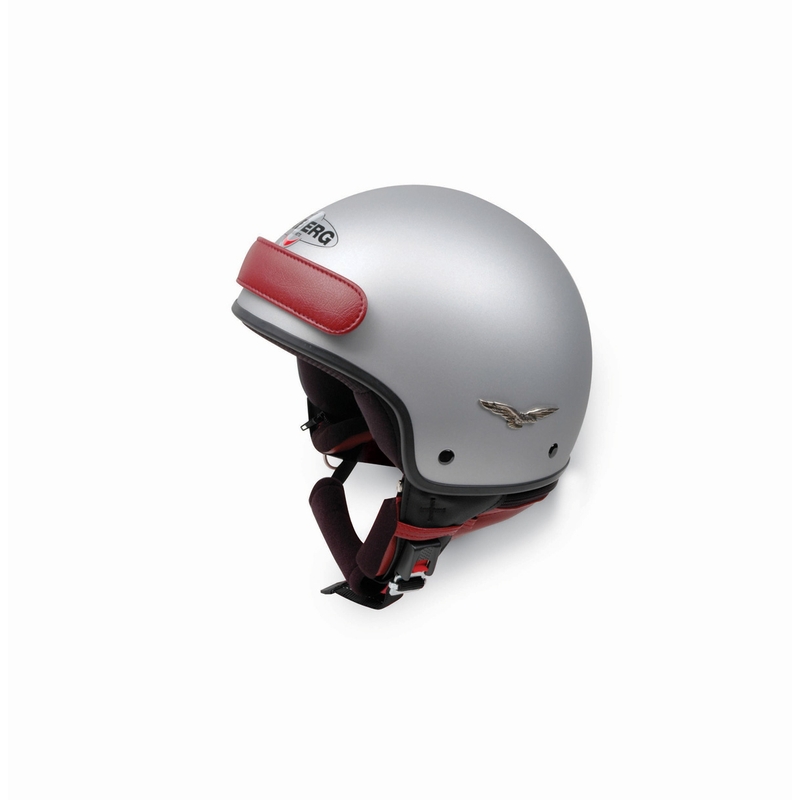 Cască de motocicletă - CABERG Freedom, open silver