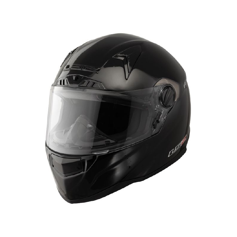 Cască de motocicletă LS2 FT2 Single Mono negru lichidare