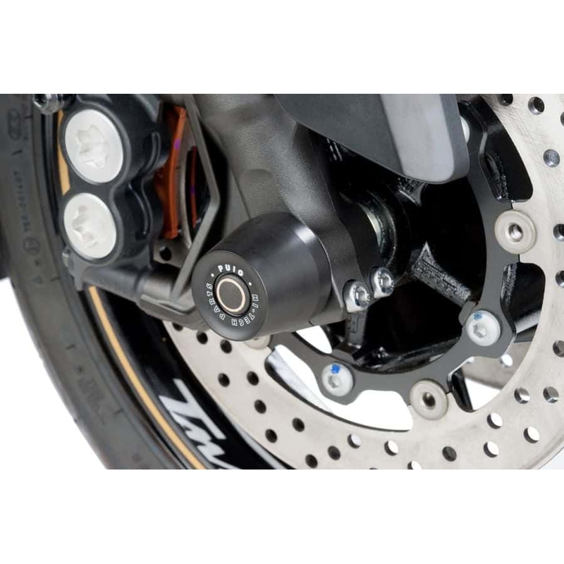 Protecții anti-accident pentru axa roții PUIG dopuri de culoare neagră incluse lichidare