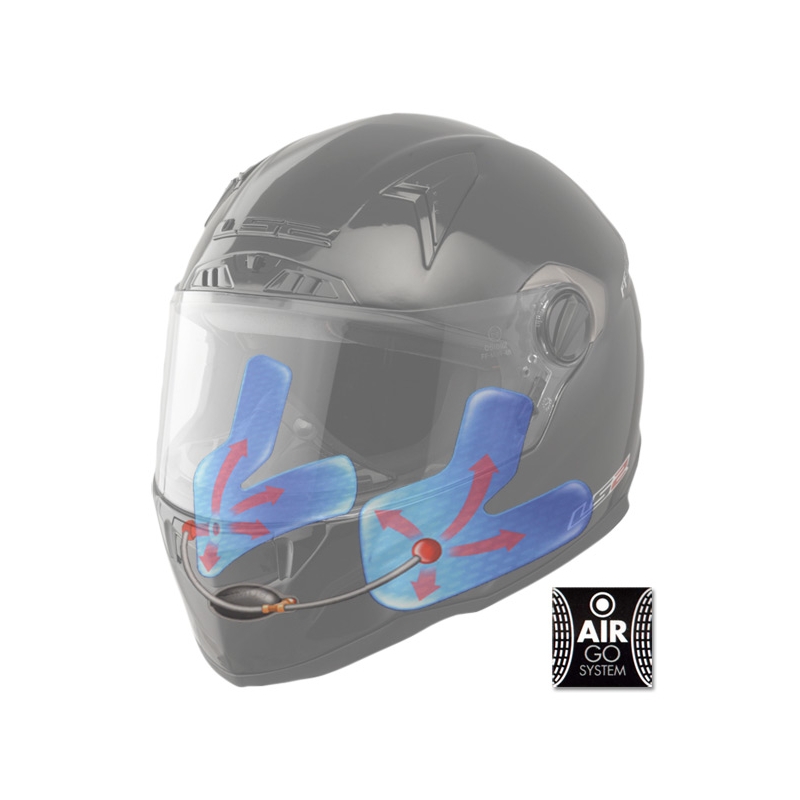 Cască de motocicletă LS2 FT2 Single Mono negru lichidare