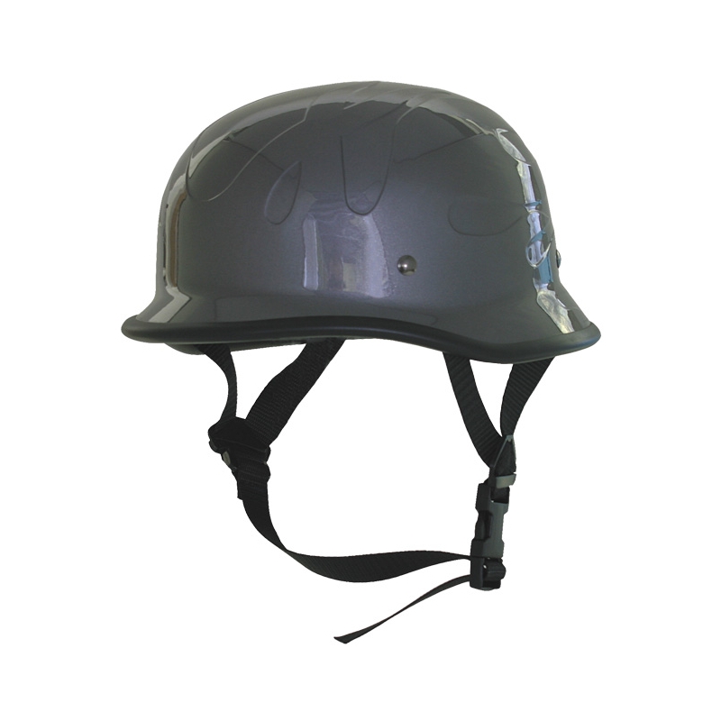 Chopper helma Braincap-HR-23 šedivá