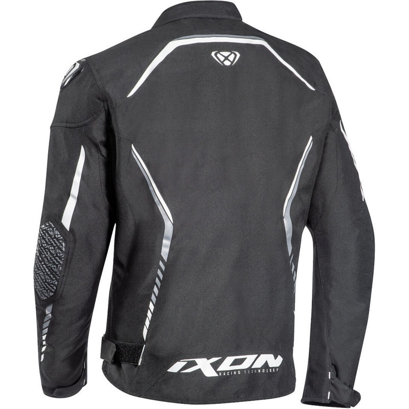 Jachetă de motociclete IXON Swinter Sport negru și alb lichidare