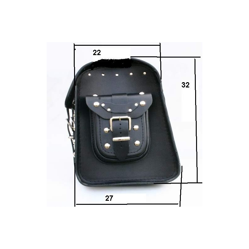 Geantă din piele pentru motocicletă Chopper RSA-18A